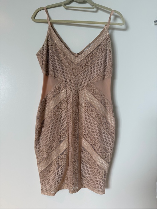 Guess Dresses & Skirts - Guess Blush Lace Bodycon Mini Dress